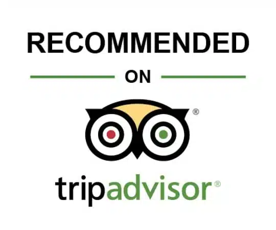 Recommended on Trip Advisor Logo